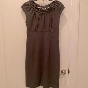 Donna Ricco Grey Cocktail Dress